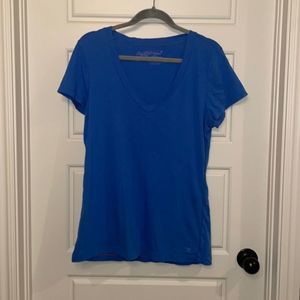 American Eagle Basic Blue V-Neck